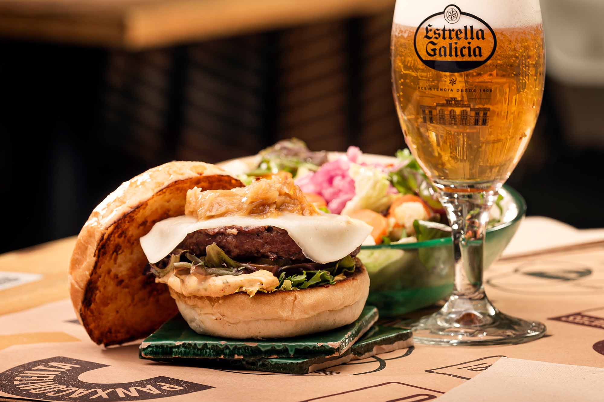 Menu del dia hamburguesa